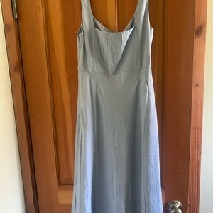 Midi length blue dress from Love Bonito
